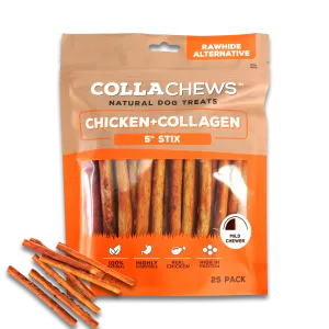 Collachews Chicken Collagen Sticks Dog Treats
