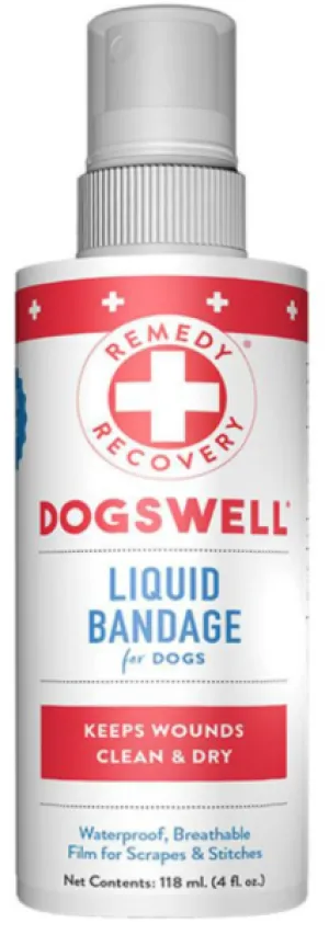 Dogswell Dog & Cat Remedy & Recovery Liquid Bandage 4oz.