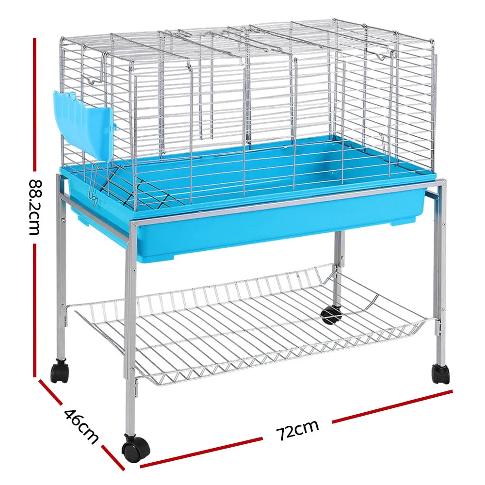 Heavy-Duty Indoor Rabbit Cage with Stand & Accessories - i.Pet