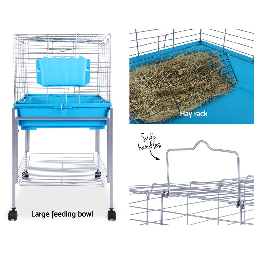 Heavy-Duty Indoor Rabbit Cage with Stand & Accessories - i.Pet