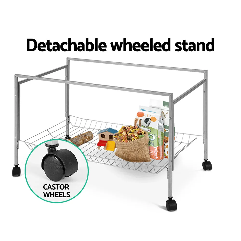 Heavy-Duty Indoor Rabbit Cage with Stand & Accessories - i.Pet