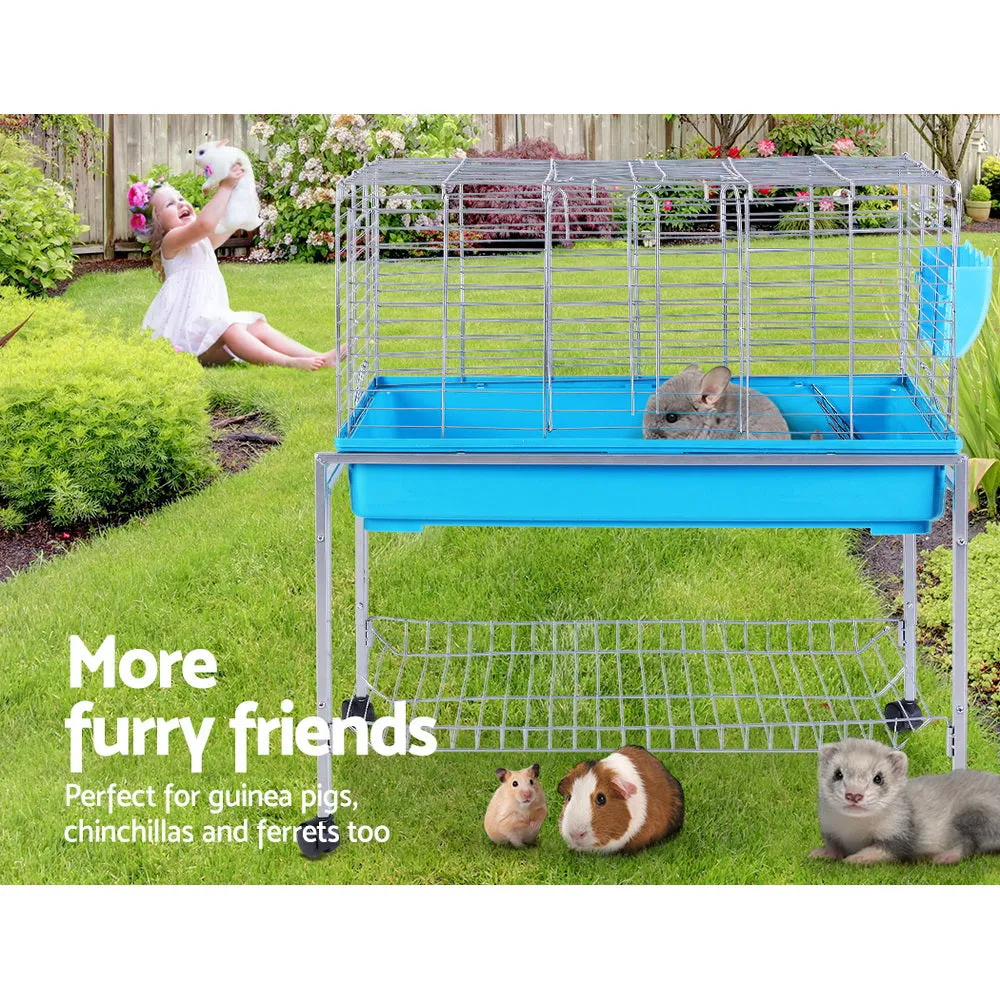 Heavy-Duty Indoor Rabbit Cage with Stand & Accessories - i.Pet