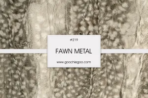 Luxe Cuddle Beige Fawn Metal