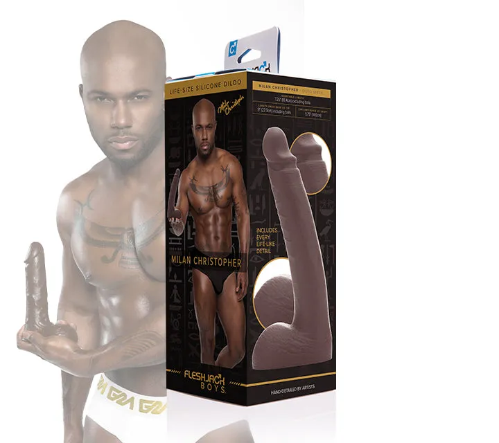 Milan Christopher Dildo Pack with Fleshlube Slide