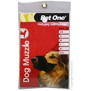 PET ONE DOG MUZZLE XXL