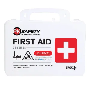 PK Safety 25 Series Weatherproof First Aid Kit 2021
