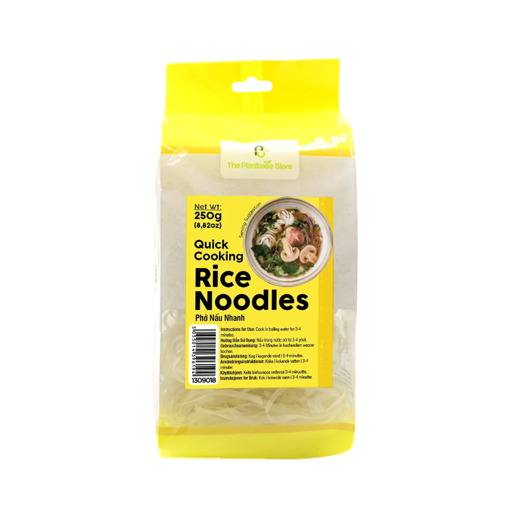 The Plantbase Store Quick Cooking Rice Noodles 250g